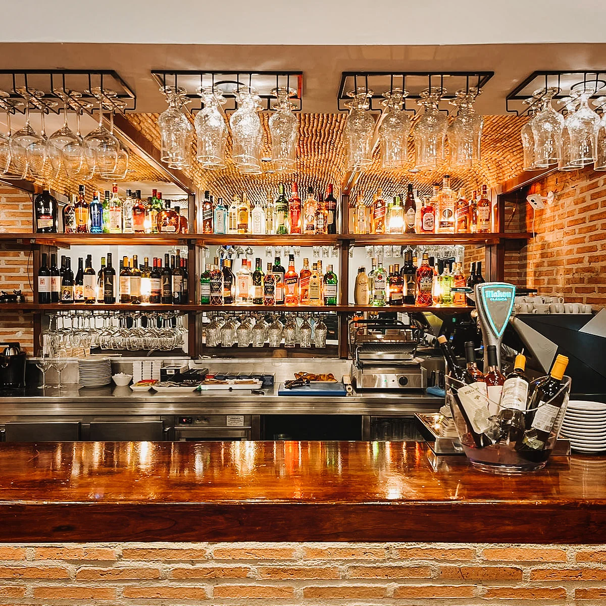 Bar at Taberna el Corcho, Arturo Soria Madrid